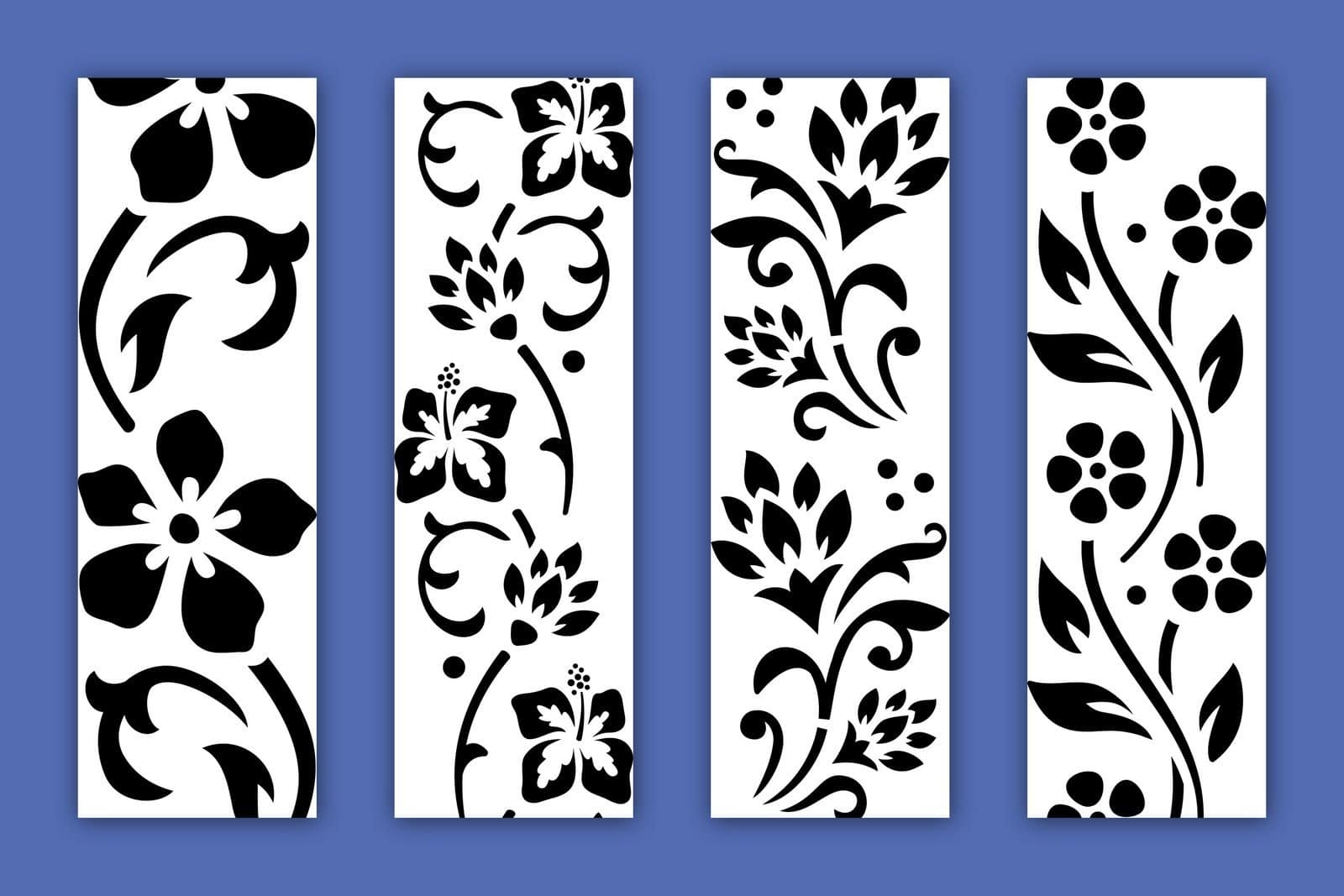 Printable Flower Stencil Templates