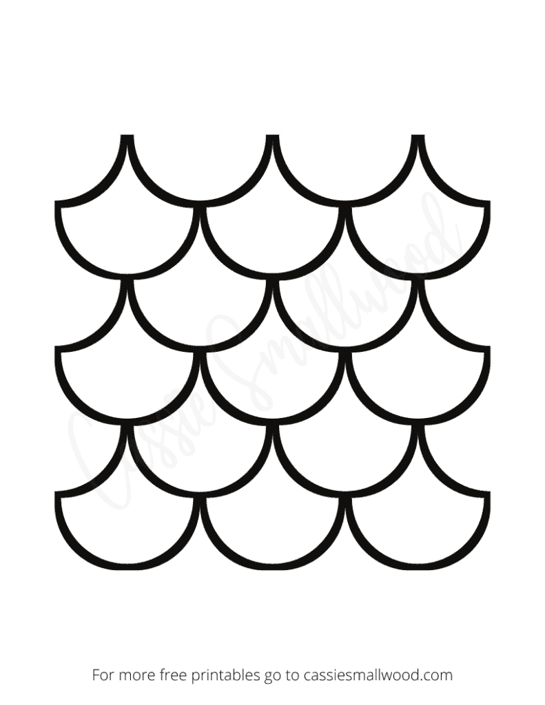 17 Cute Mermaid Templates Cassie Smallwood