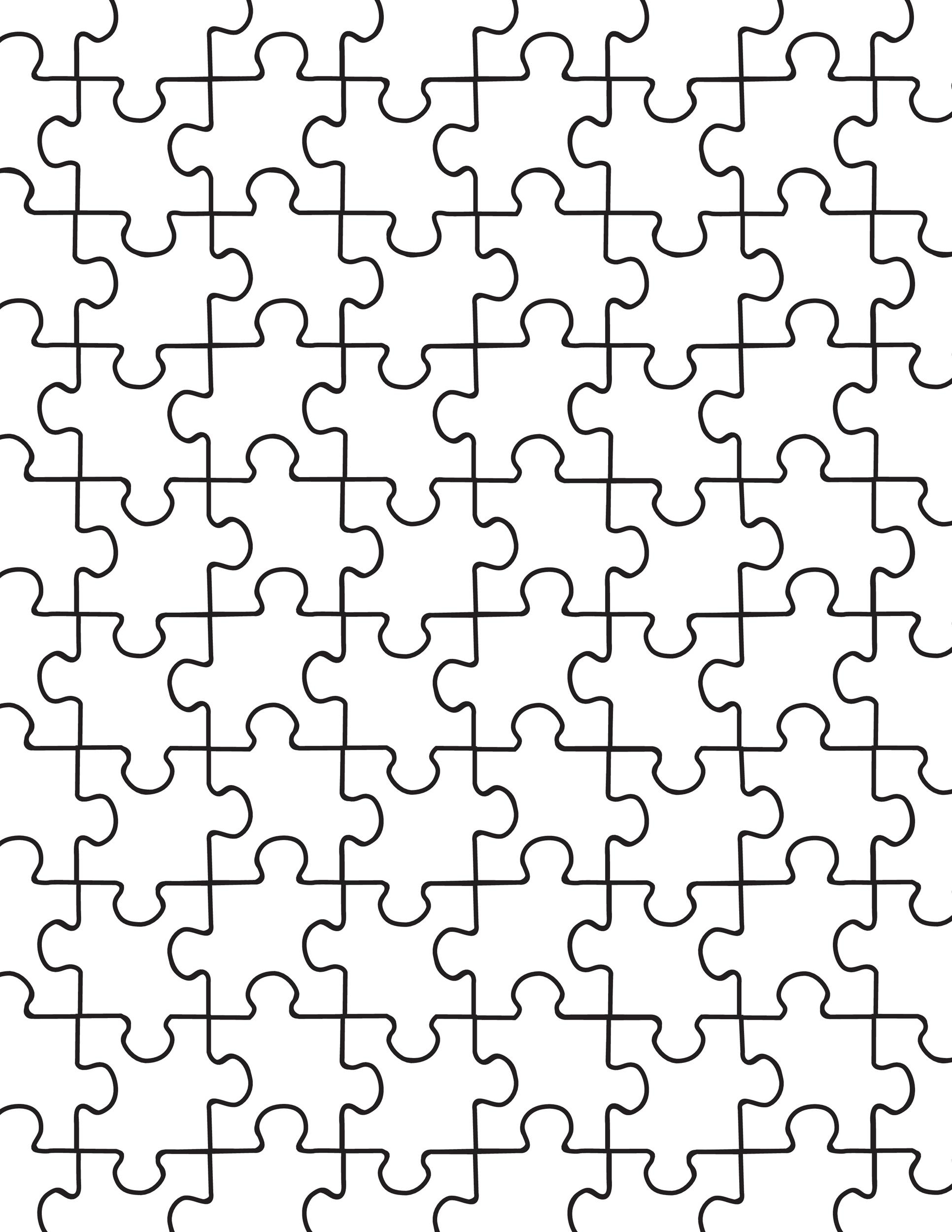 Free Printable Puzzle Template