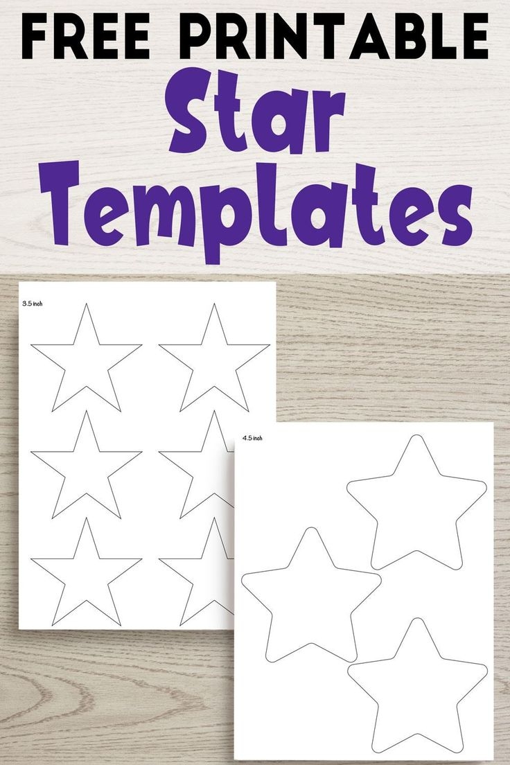 25 Free Printable Star Templates amp Extra Large Star Pattern 