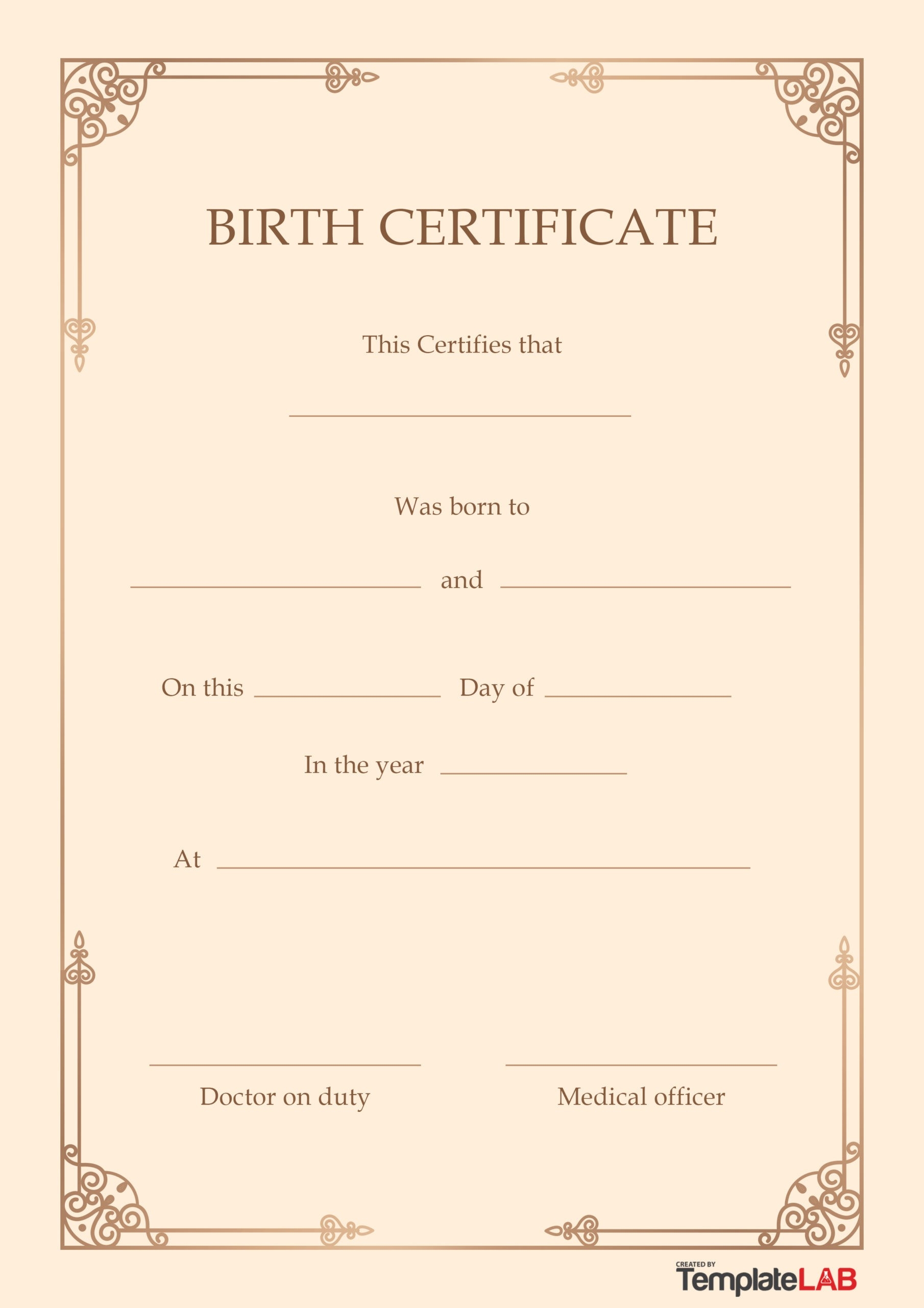 27 Birth Certificate Templates Word PPT amp PDF TemplateLab