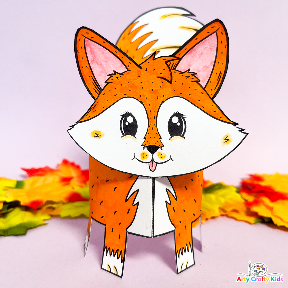 Free Printable Fox Template