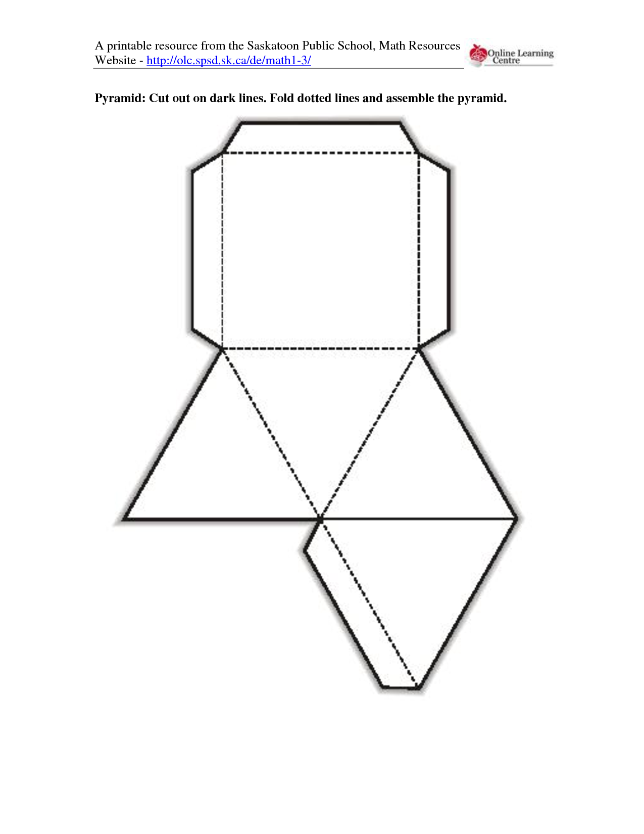 7 Math Worksheets Ideas Shape Templates Printable Shapes 3d Shapes
