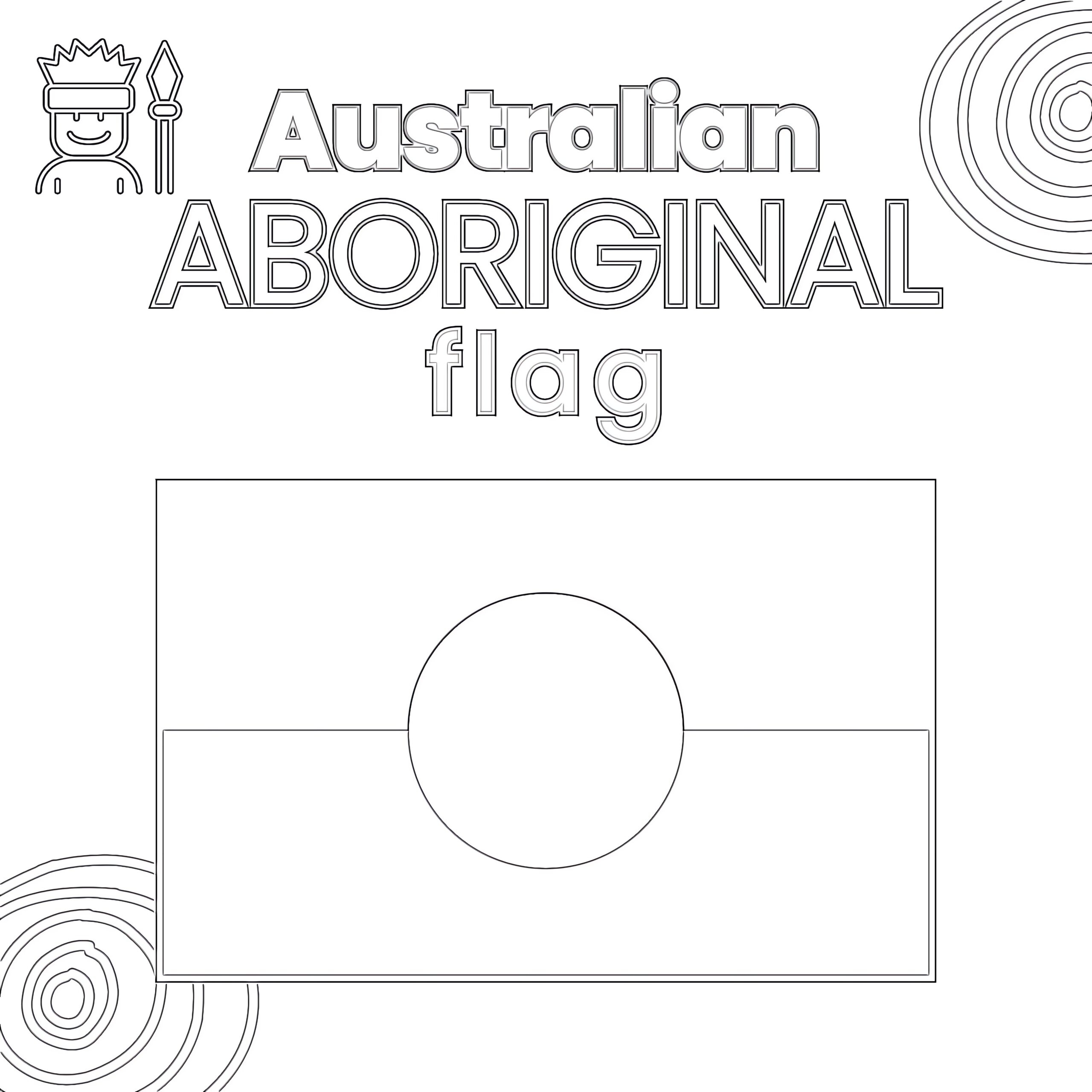 Free Printable Australian Flag Template Free Printable Australian Flag Template