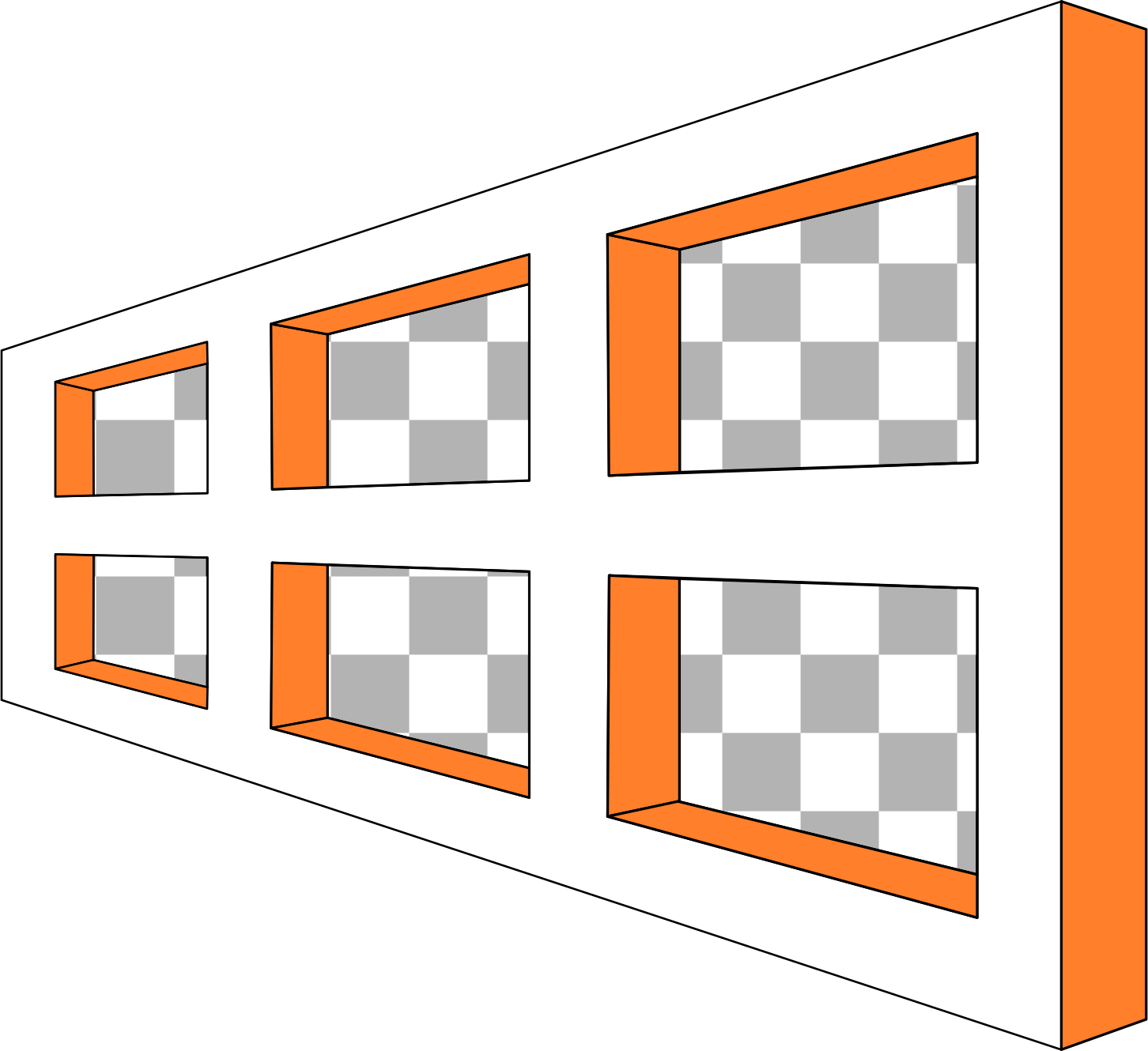 Ames Window Amez Trapezoid Openclipart