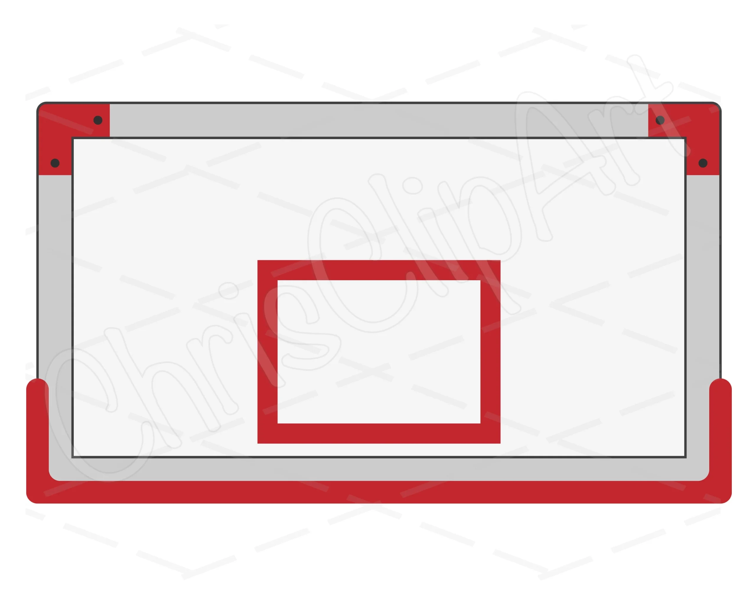 Basketball Backboard SVG PNG JPG Hoop Clipart Sports Graphic 