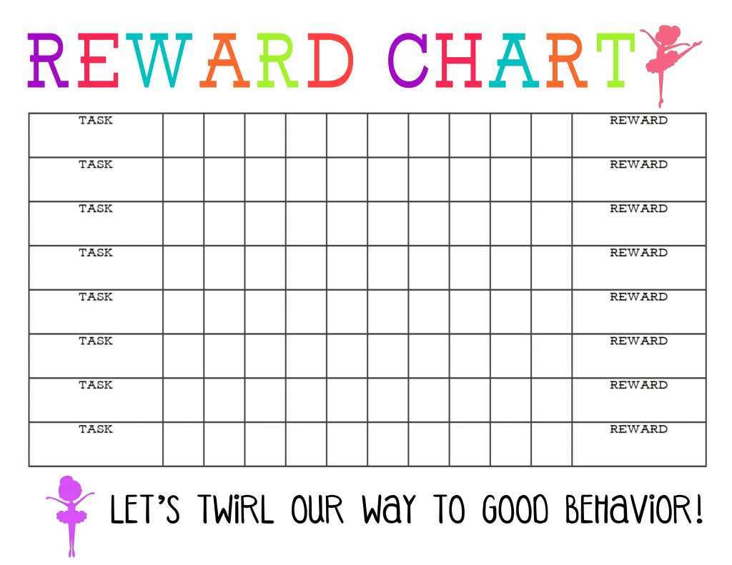 Free Printable Behavior Chart Template