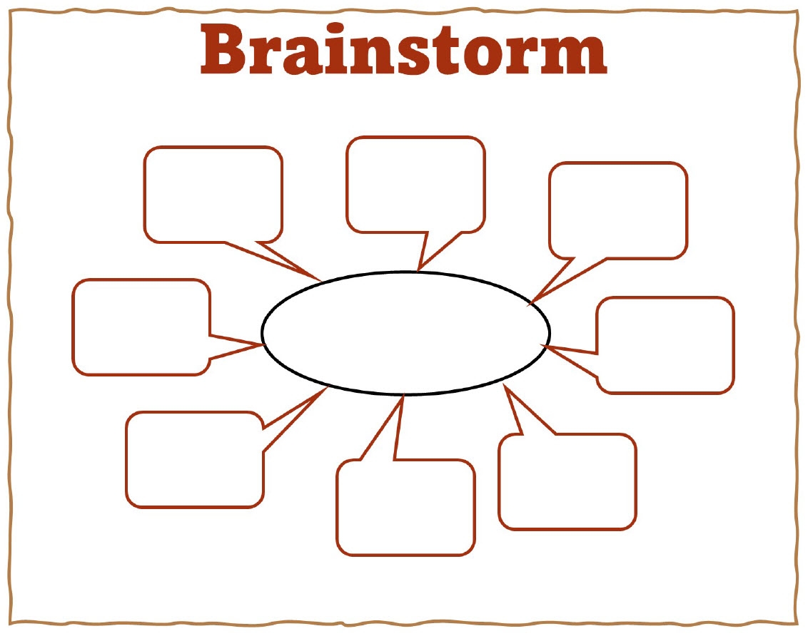 Brainstorm Templates Freebie Teaching Resources