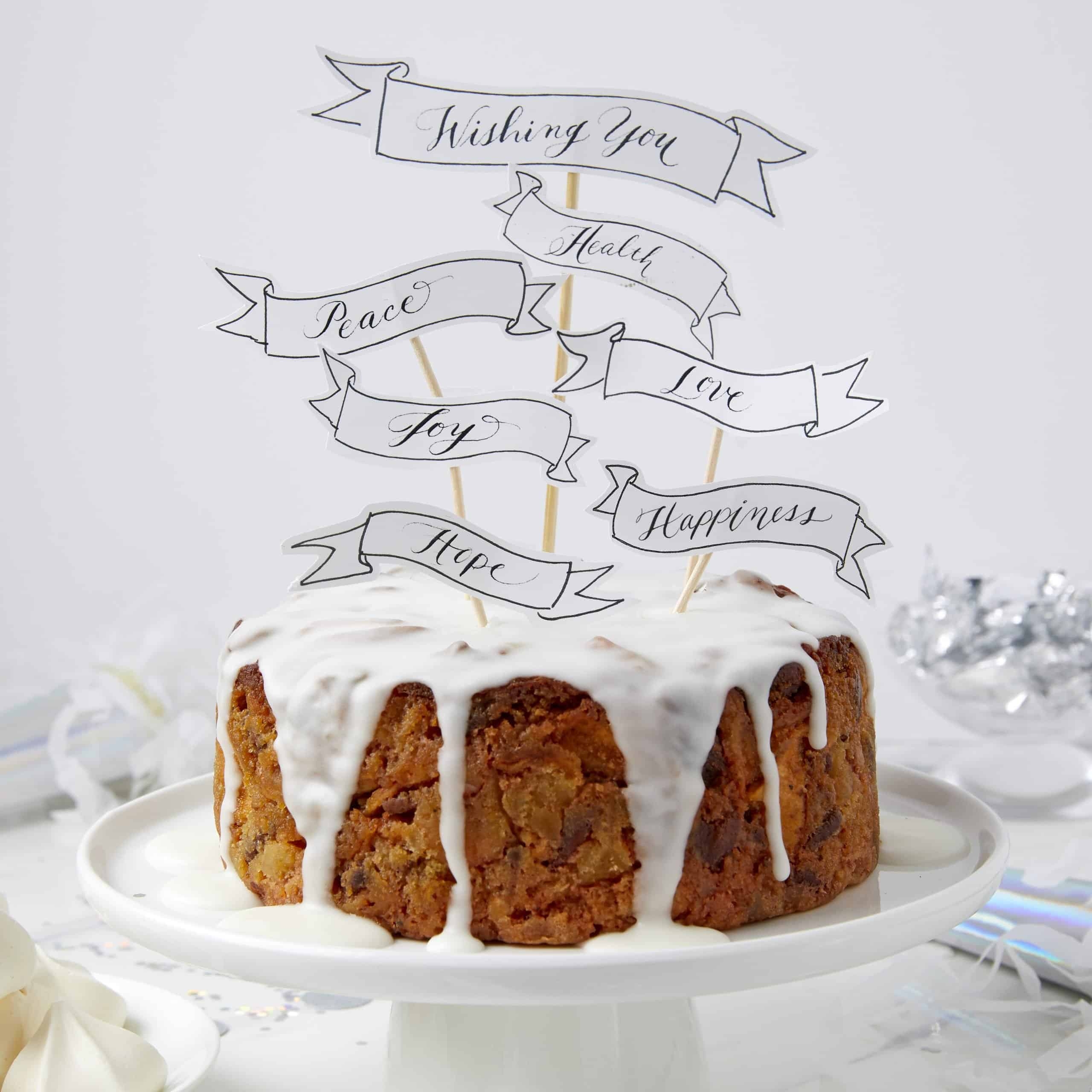 Free Printable Cake Banner Templates Free Printable Cake Banner Templates