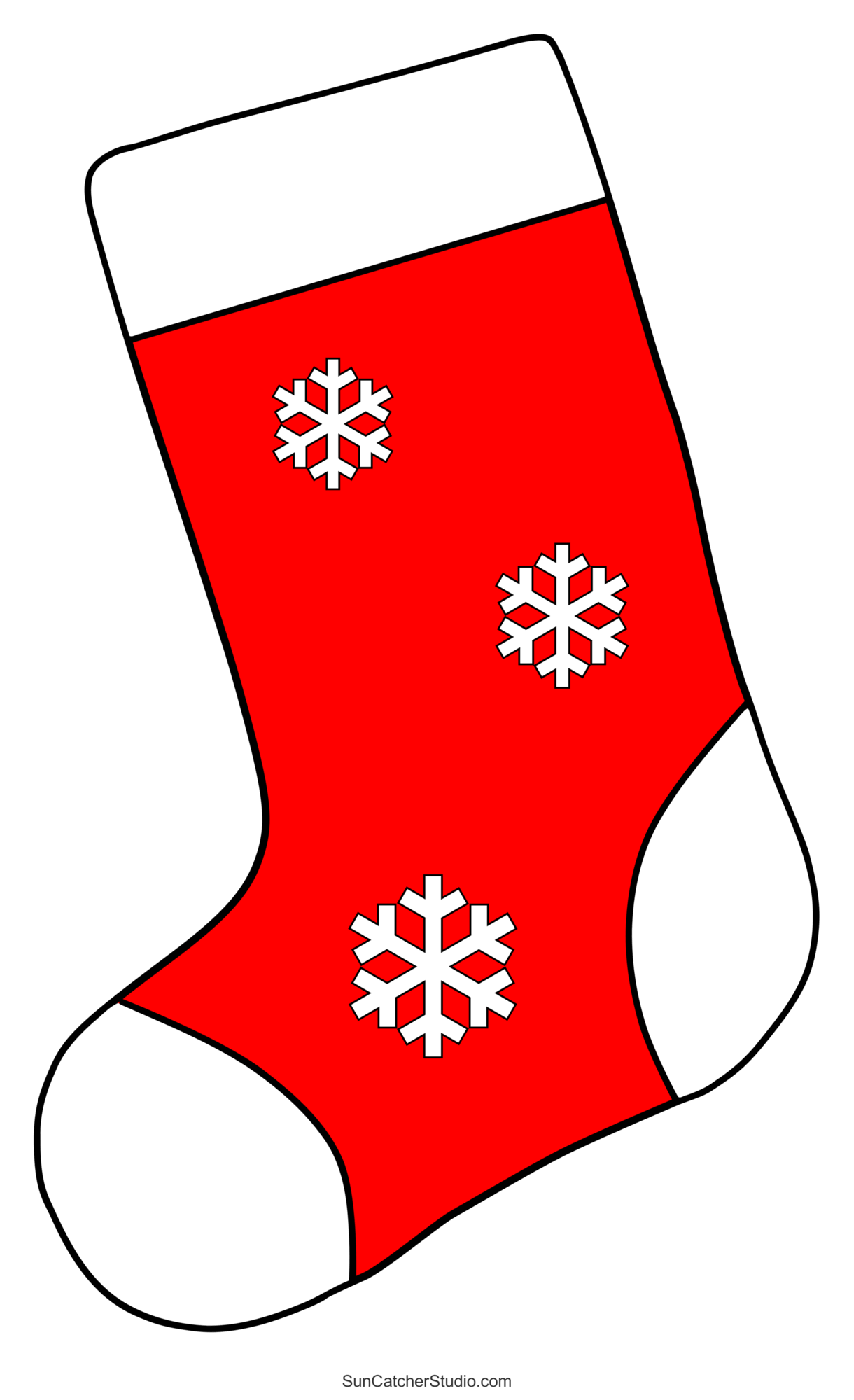Christmas Stocking Patterns Printable Stencils amp Templates 