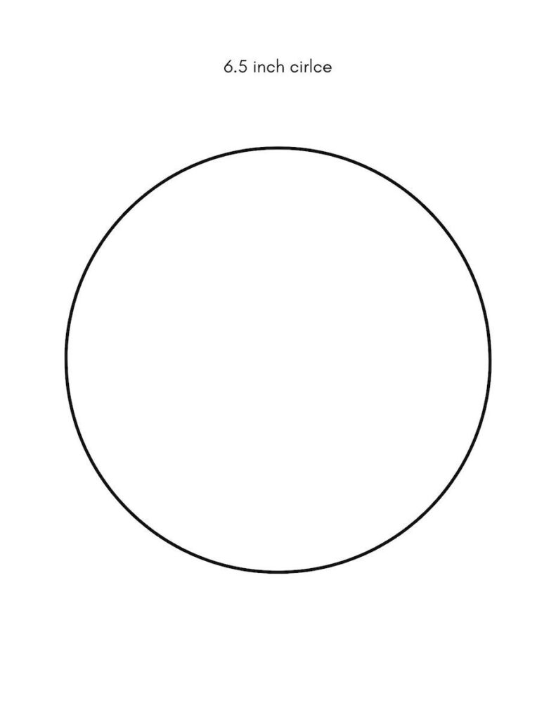 Circle Template Free Printables Small Medium And Large Sizes 