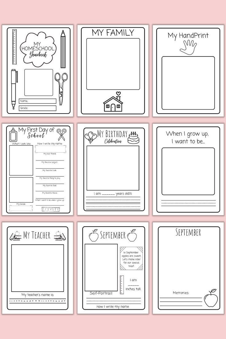 Create Your Own Homeschool Memory Book This Year