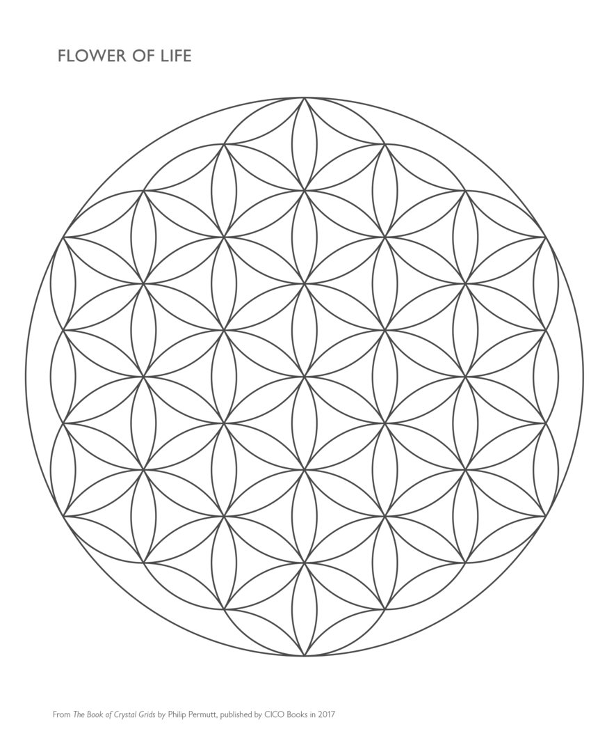 Crystal Grid Templates FREE Download The Crystal Healer