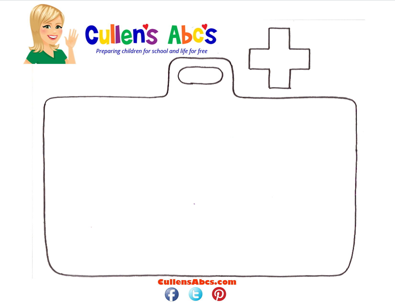 Doctor Bag Template Printable