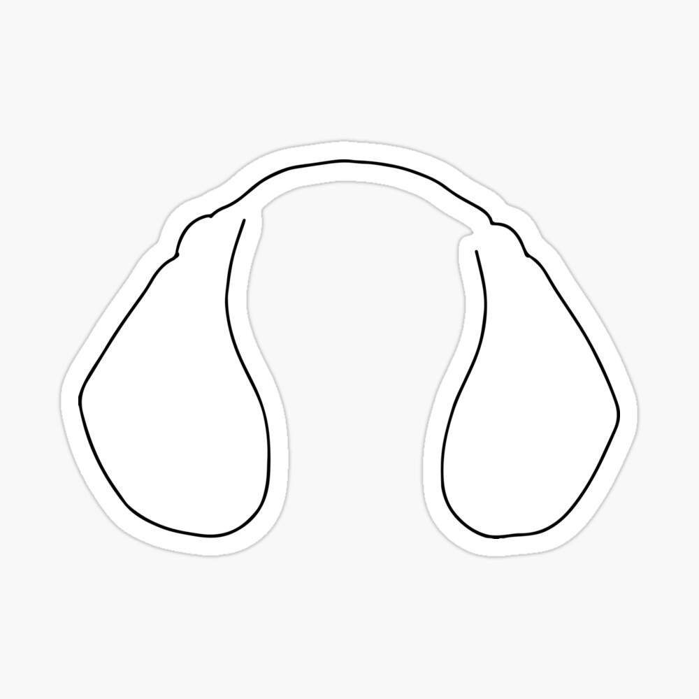 Cut Out Printable Dog Ears Template