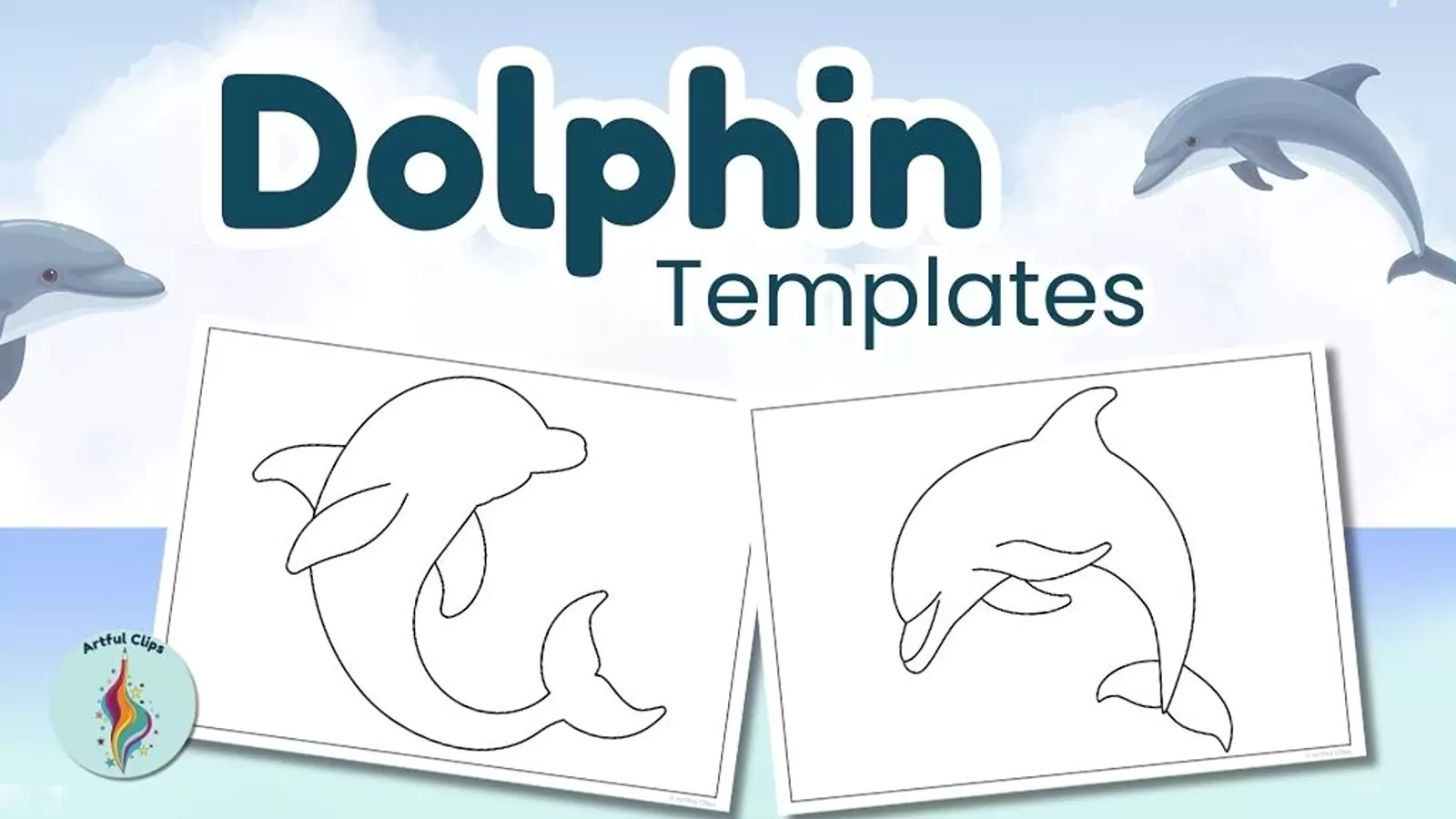 Dolphin Template Free Printable Dolphin Template Free Printable