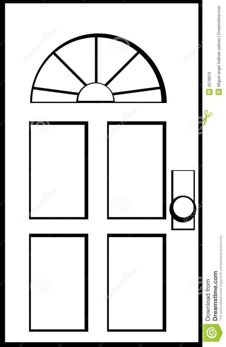 Door Vector Illustration Stock Vector Illustration Of Frontdoor Door Vector Illustration Stock Vector Illustration Of Frontdoor