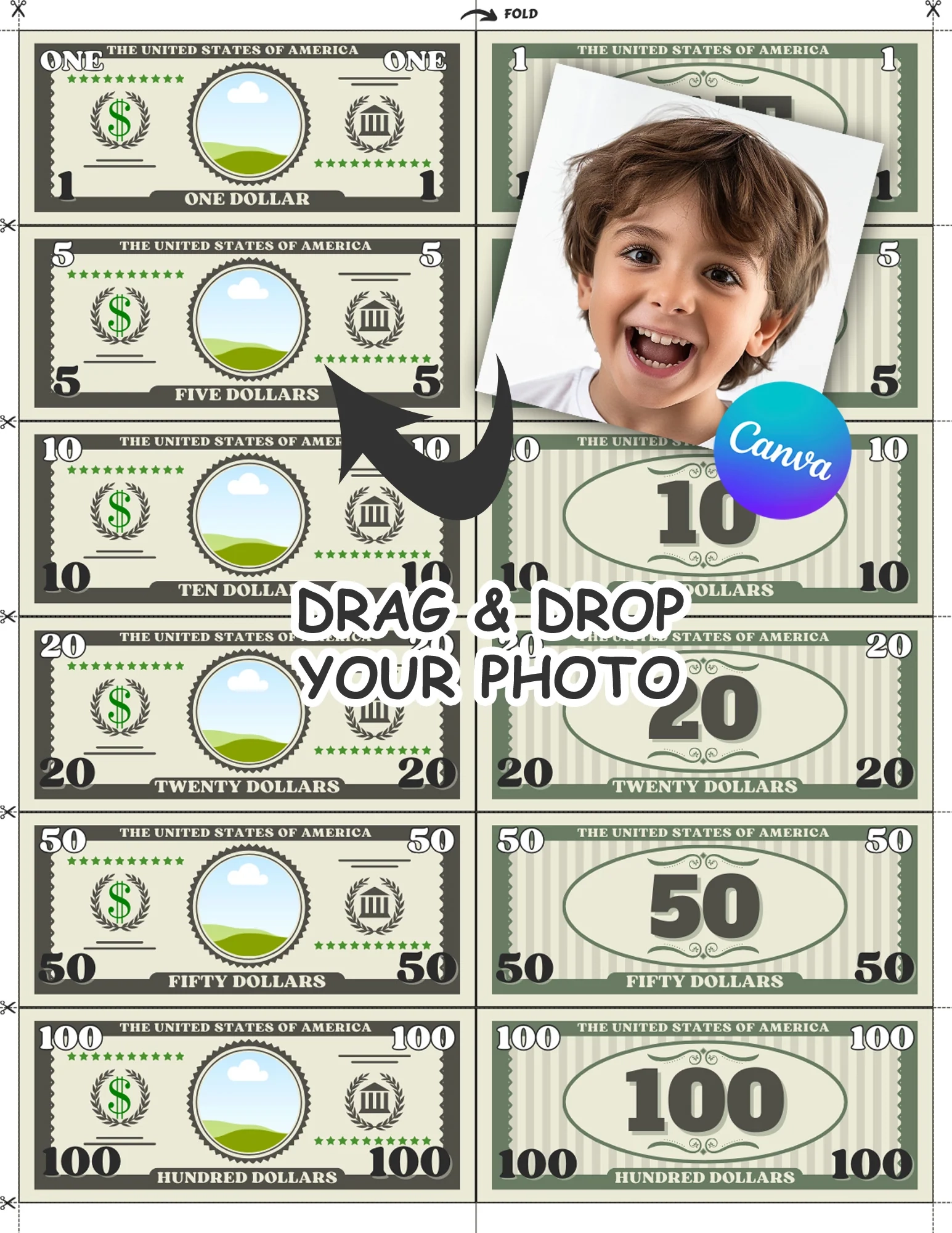 Printable Money Templates