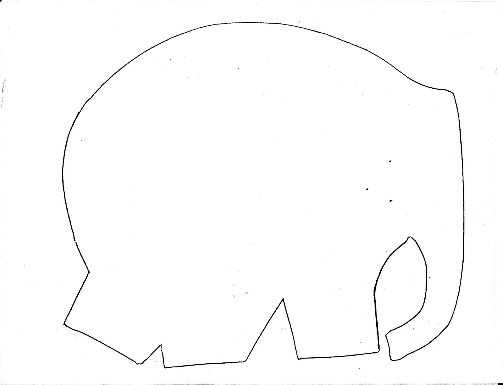 Elmer Template Free Printable