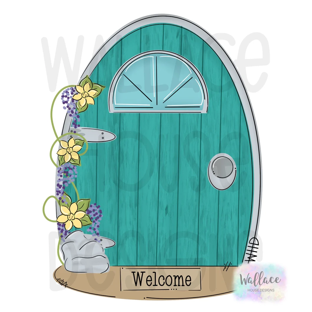 Fairy Door Printable Template