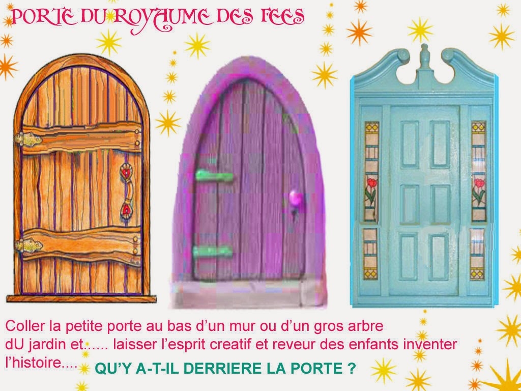 Fairy Door Template Printable