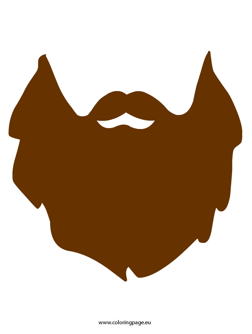 Fake Beard Template