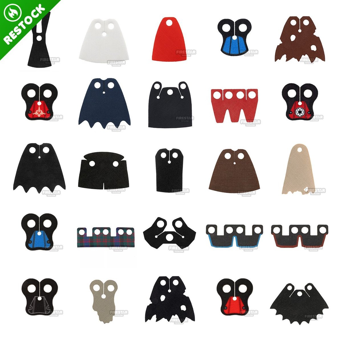 Printable Lego Cape Template