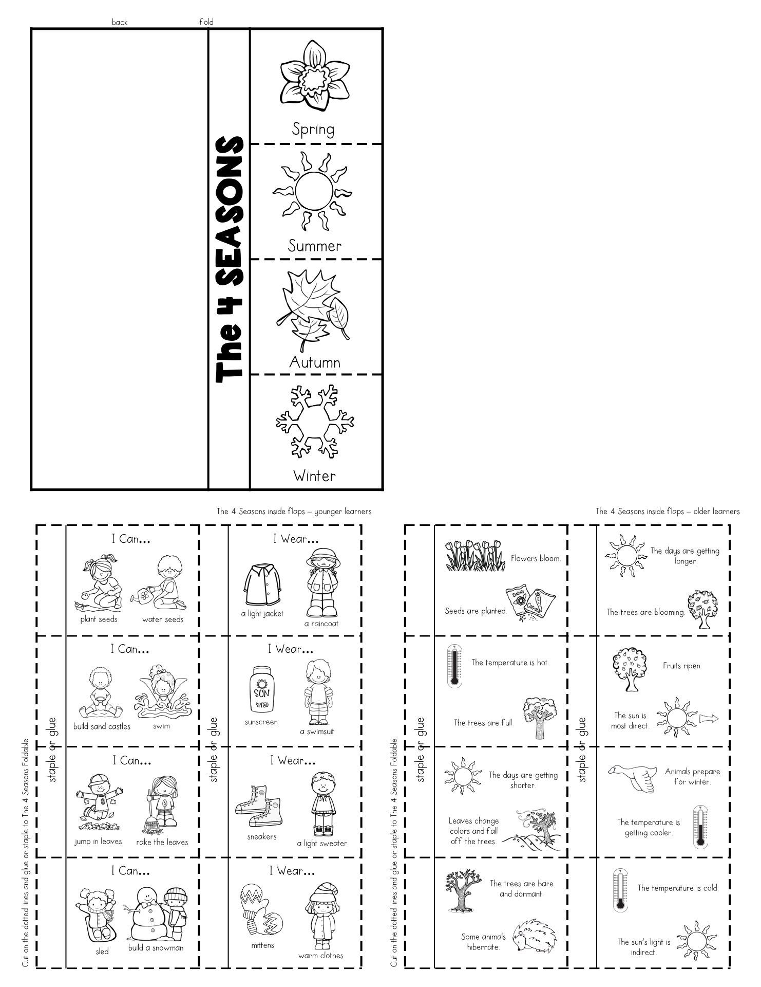 Free Printable Flip Book Template