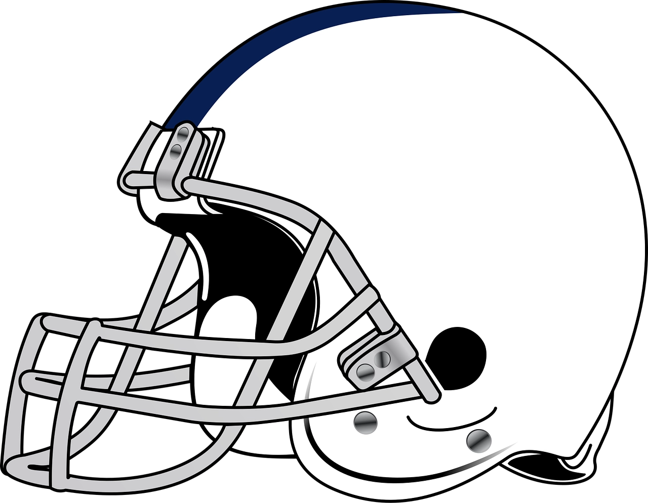 Football Helmet Template Free Printable