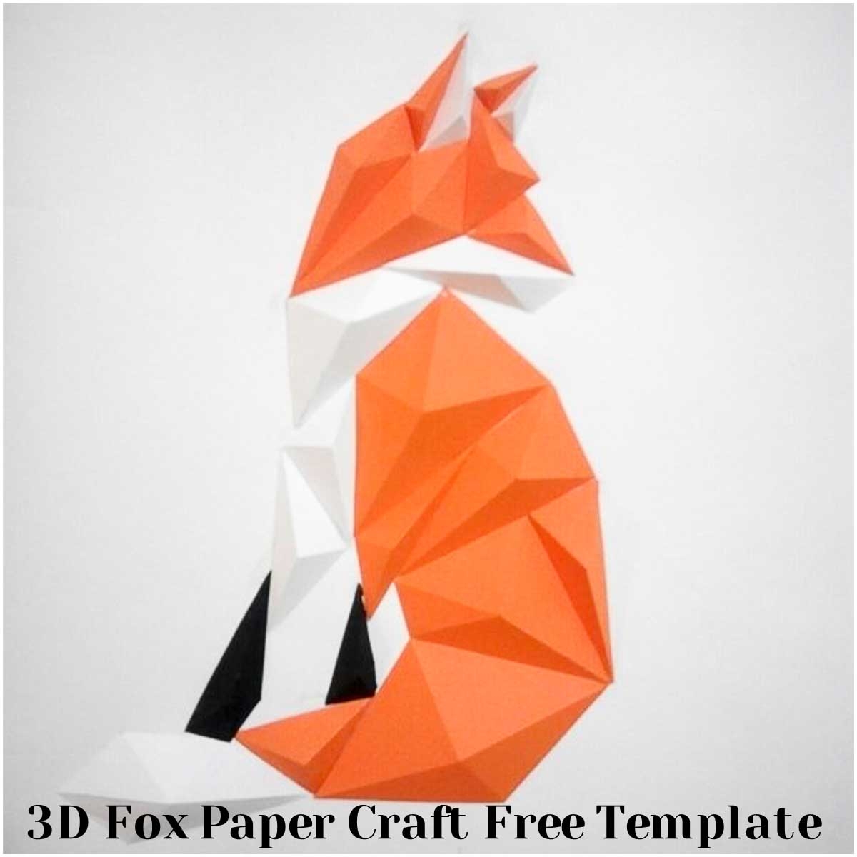 3d Paper Template Free Printable