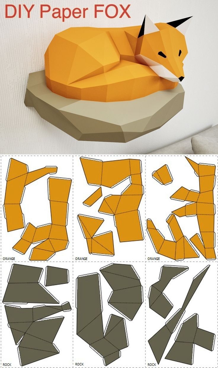 3d Paper Crafts Printable Templates