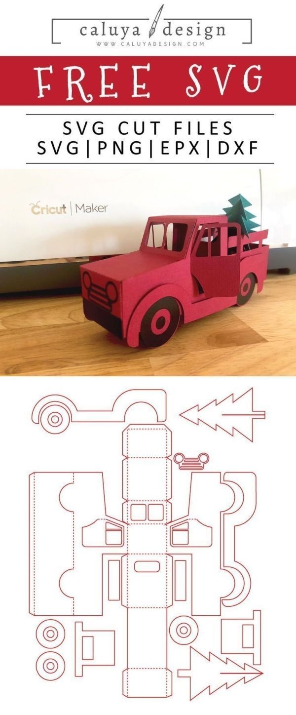 3d Truck Template Printable