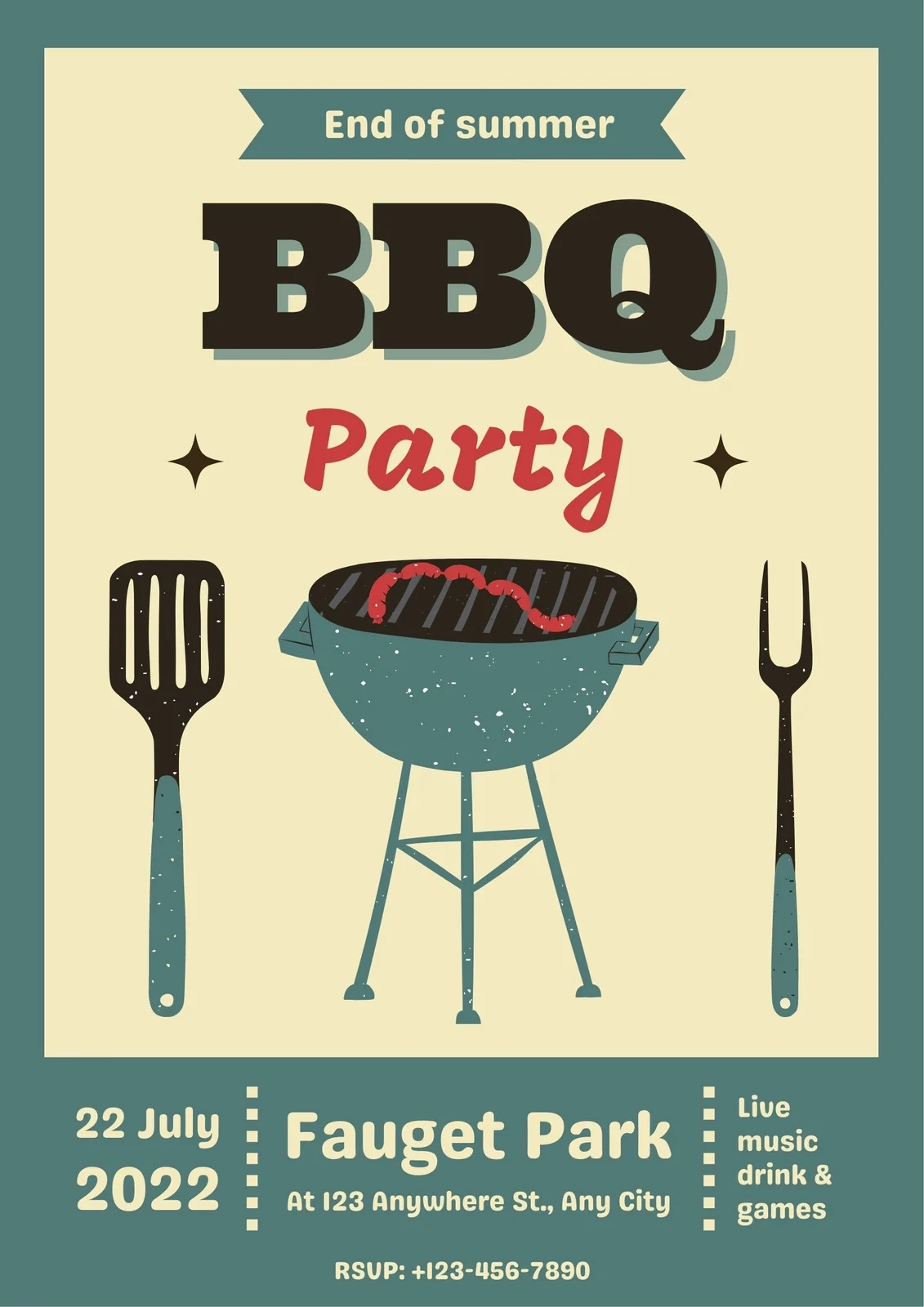 Free And Customizable Bbq Templates