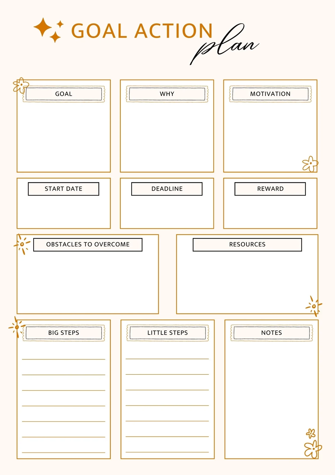 Free And Customizable Plan Templates