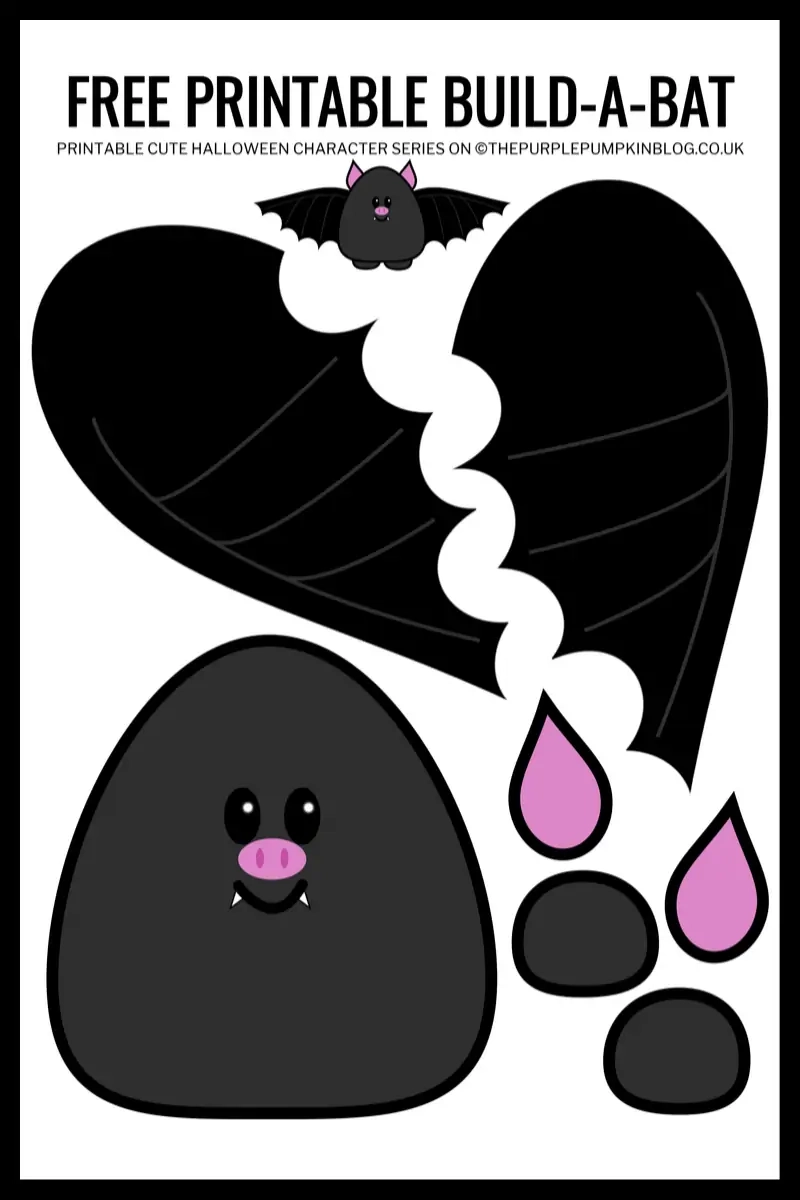 Bat Craft Template Printable