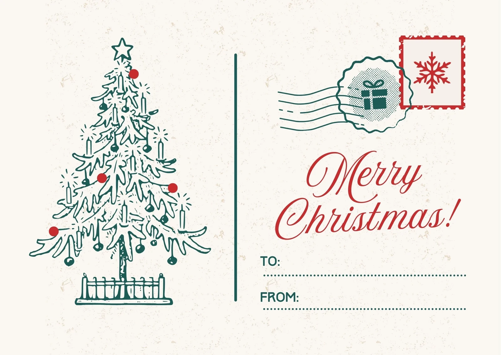 Free Custom Printable Christmas Card Templates Canva