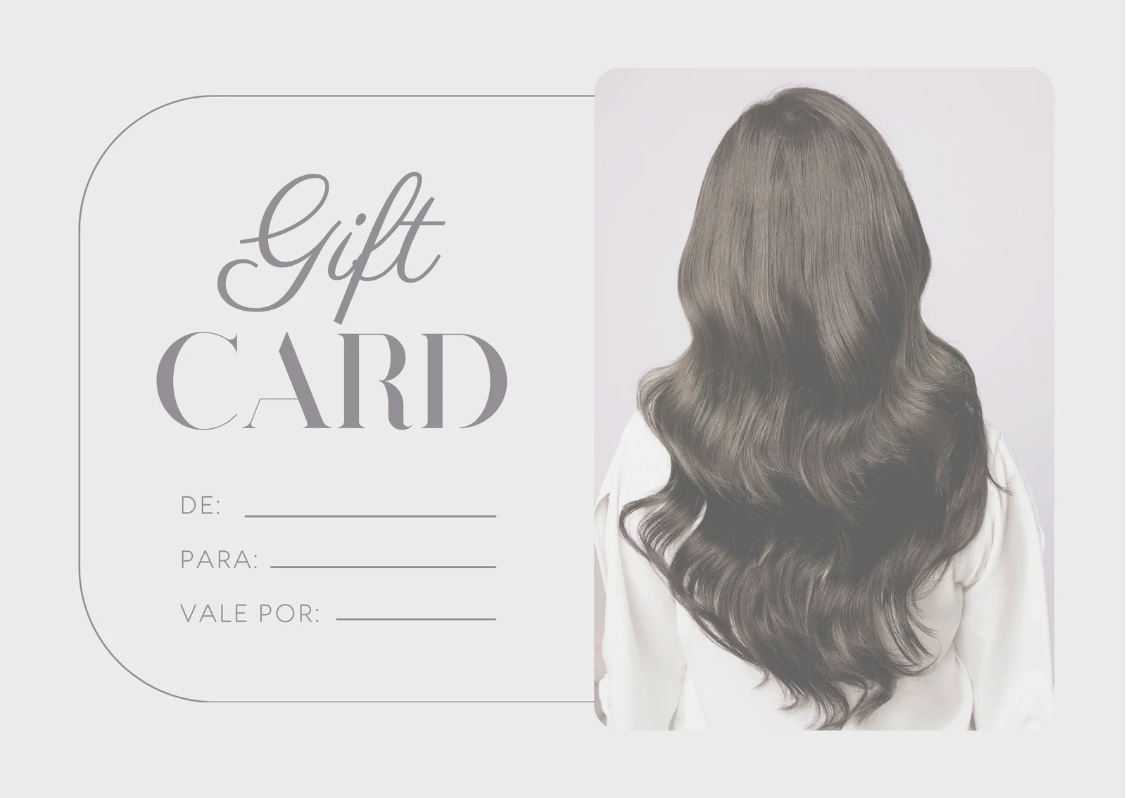 Free Custom Printable Hair Salon Gift Certificate Templates Canva