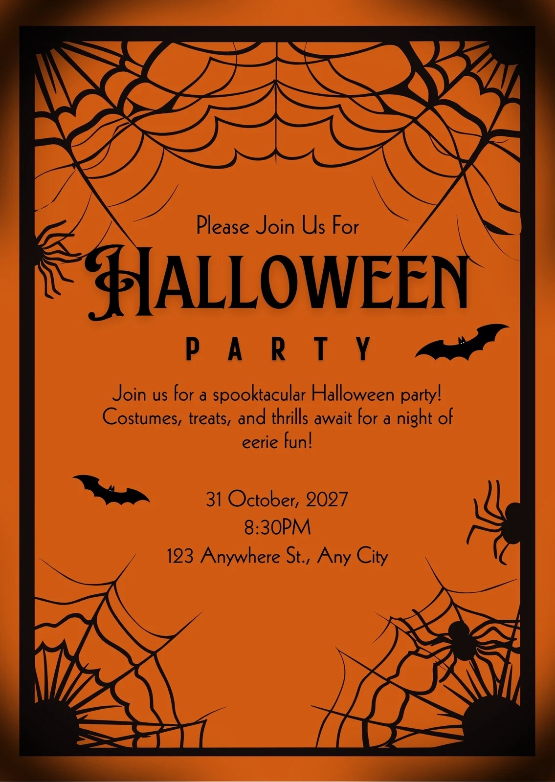 Free Printable Halloween Invitation Templates Free Printable Halloween Invitation Templates