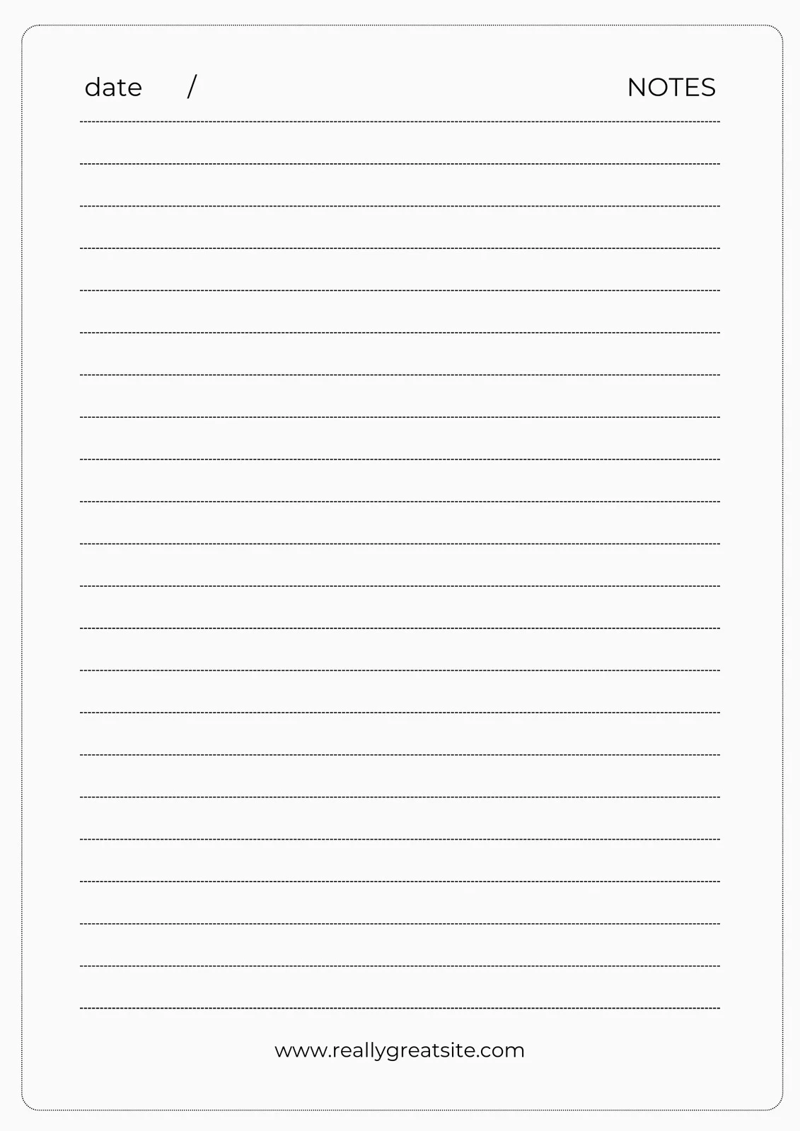 Free Customizable And Printable Notepad Templates Canva