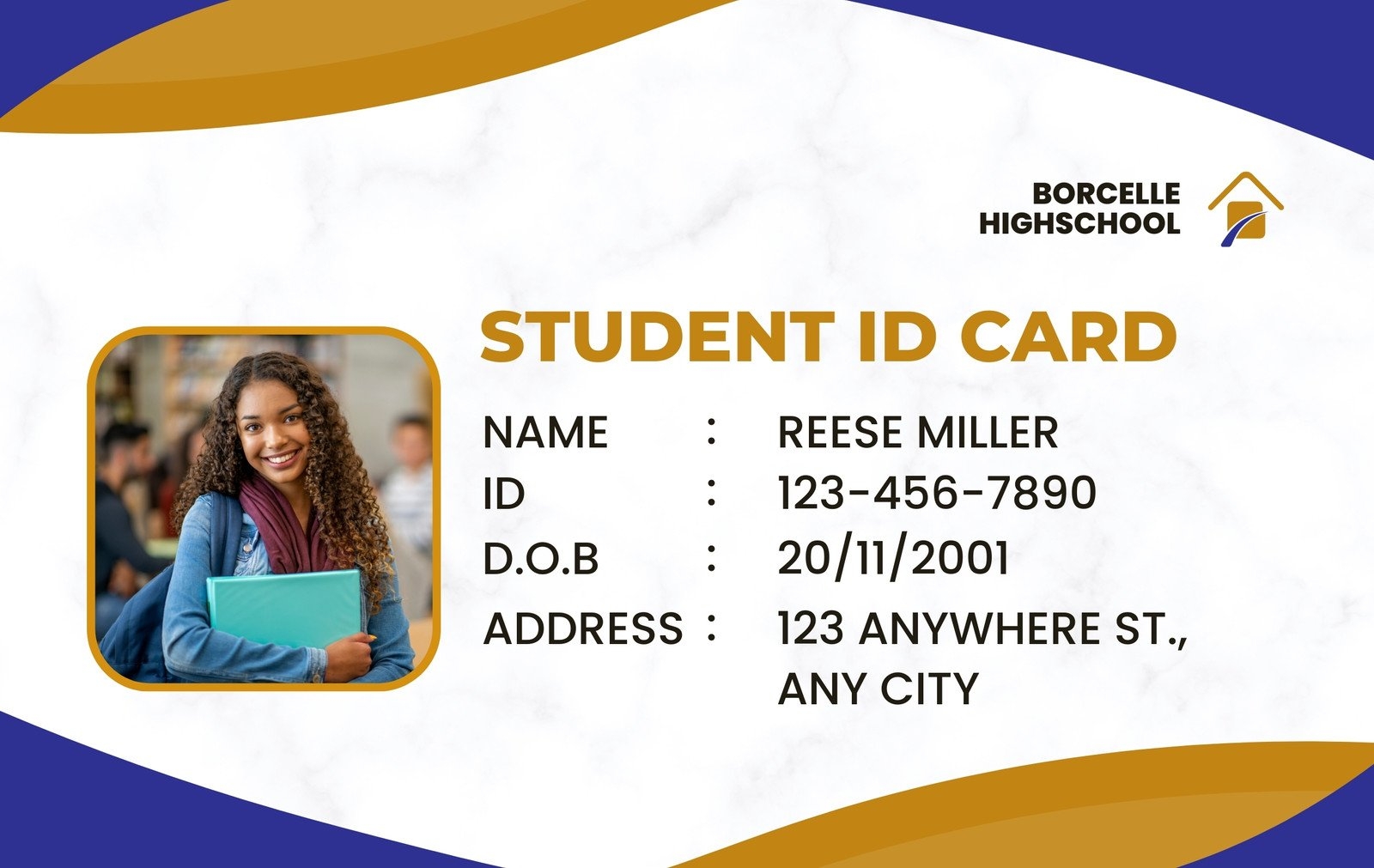 Free Printable Id Card Template