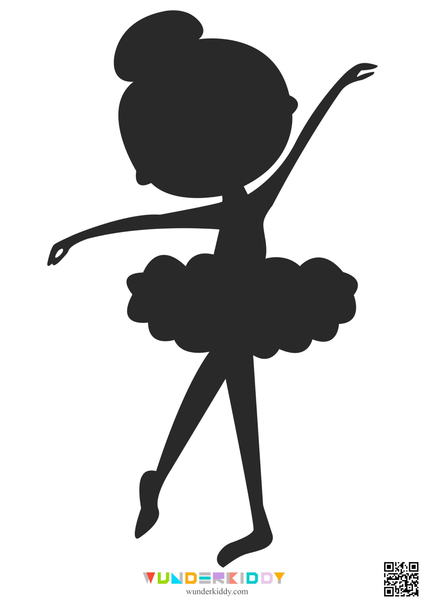Ballerina Template Printable