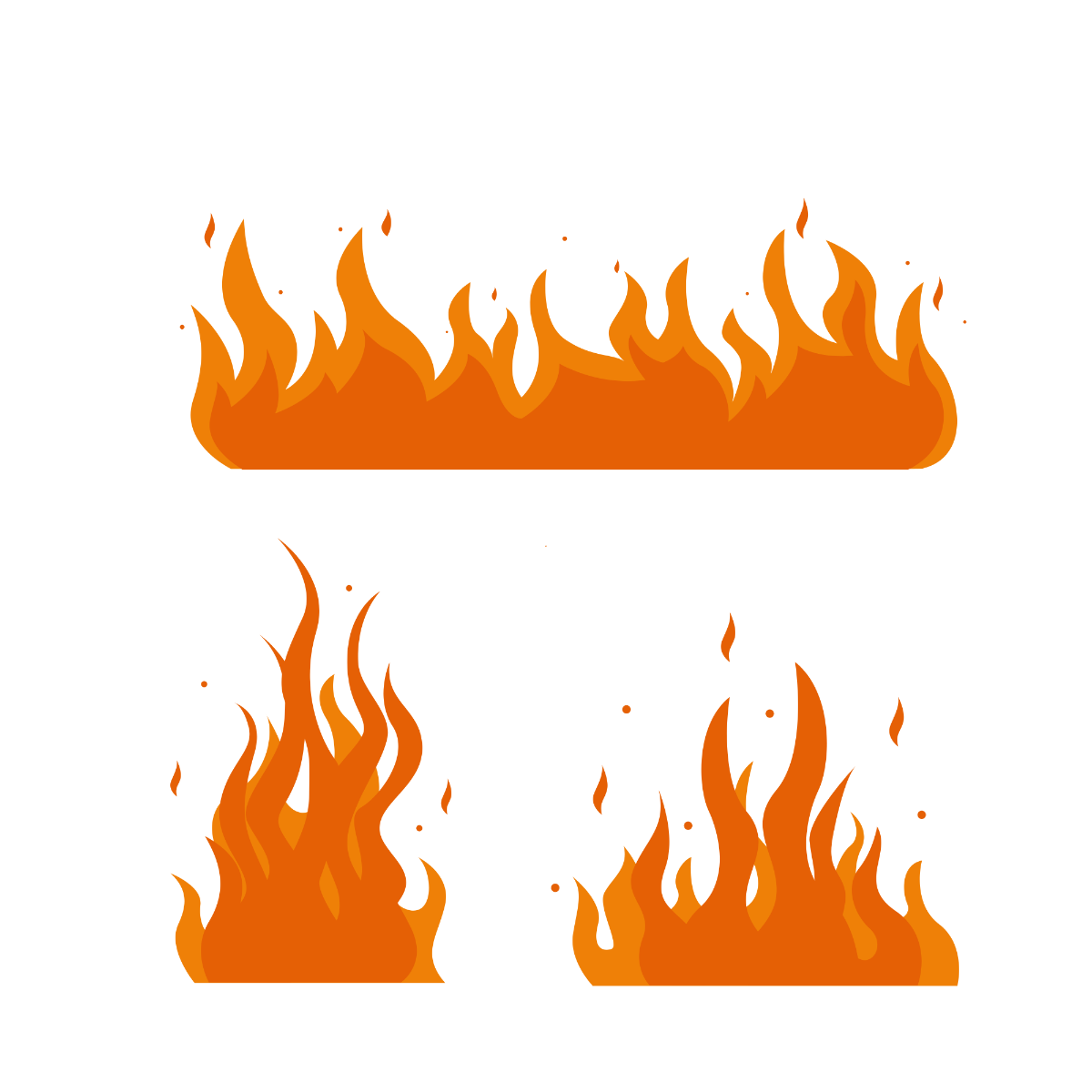 Free Printable Flame Template