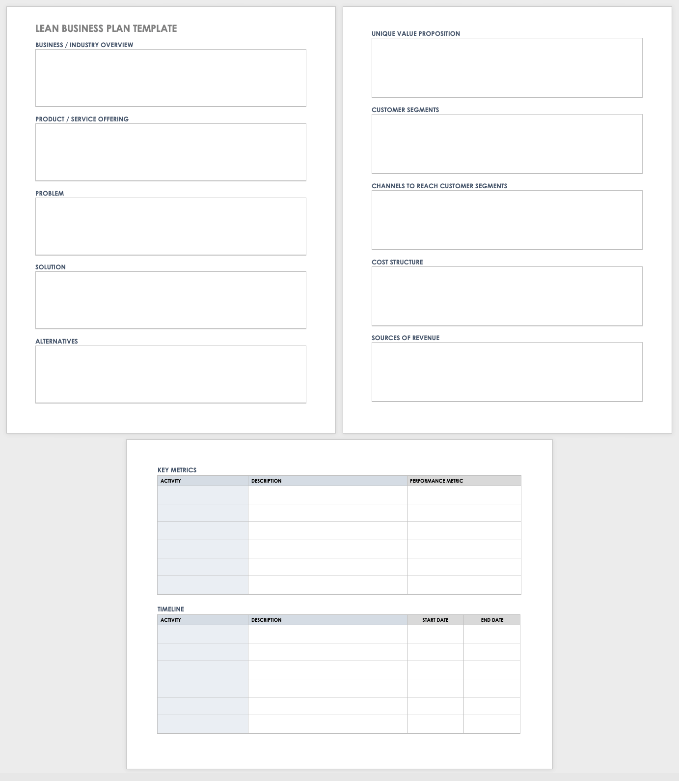 Printable Business Proposal Template