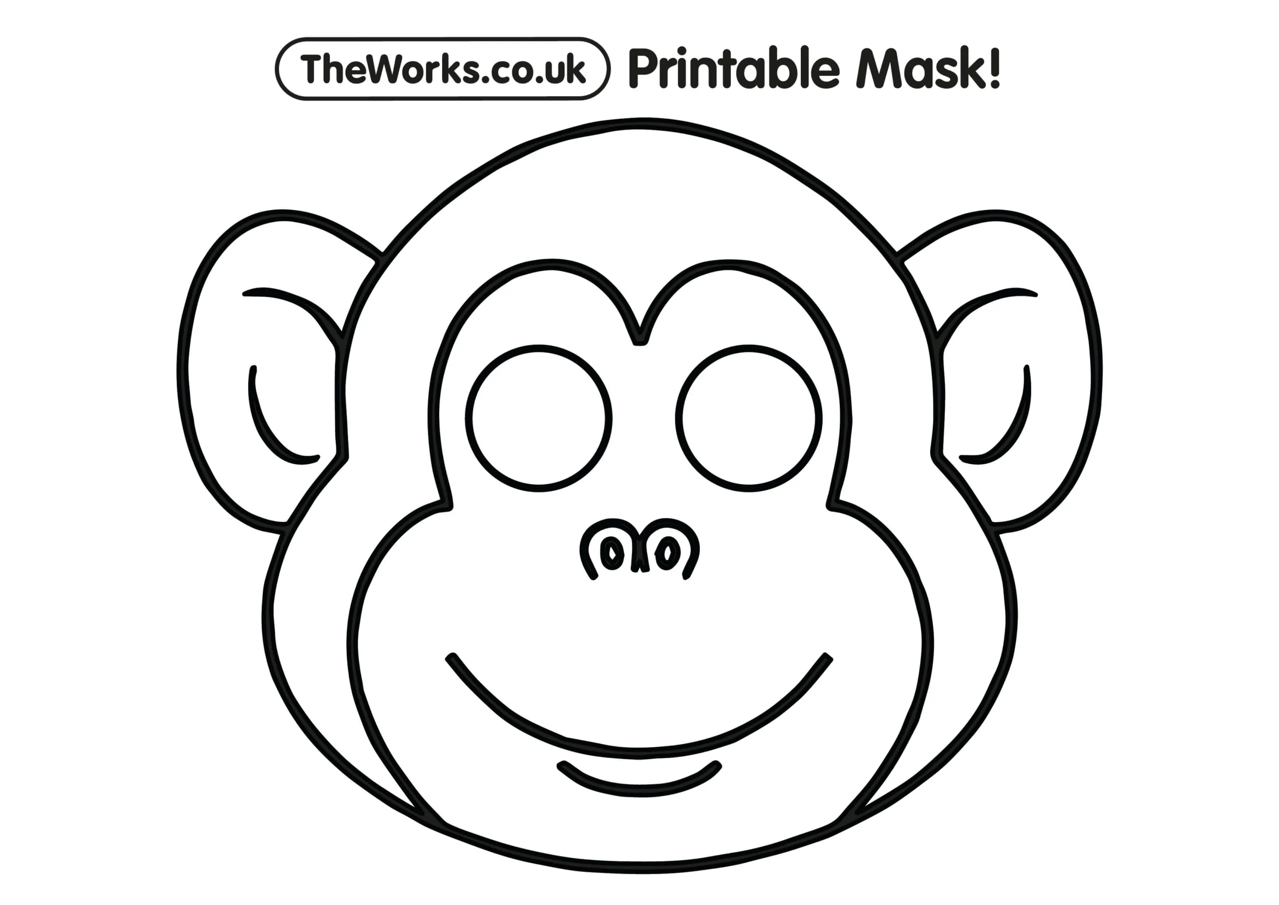 Free Printable Animal Masks The Works Free Printable Animal Masks The Works