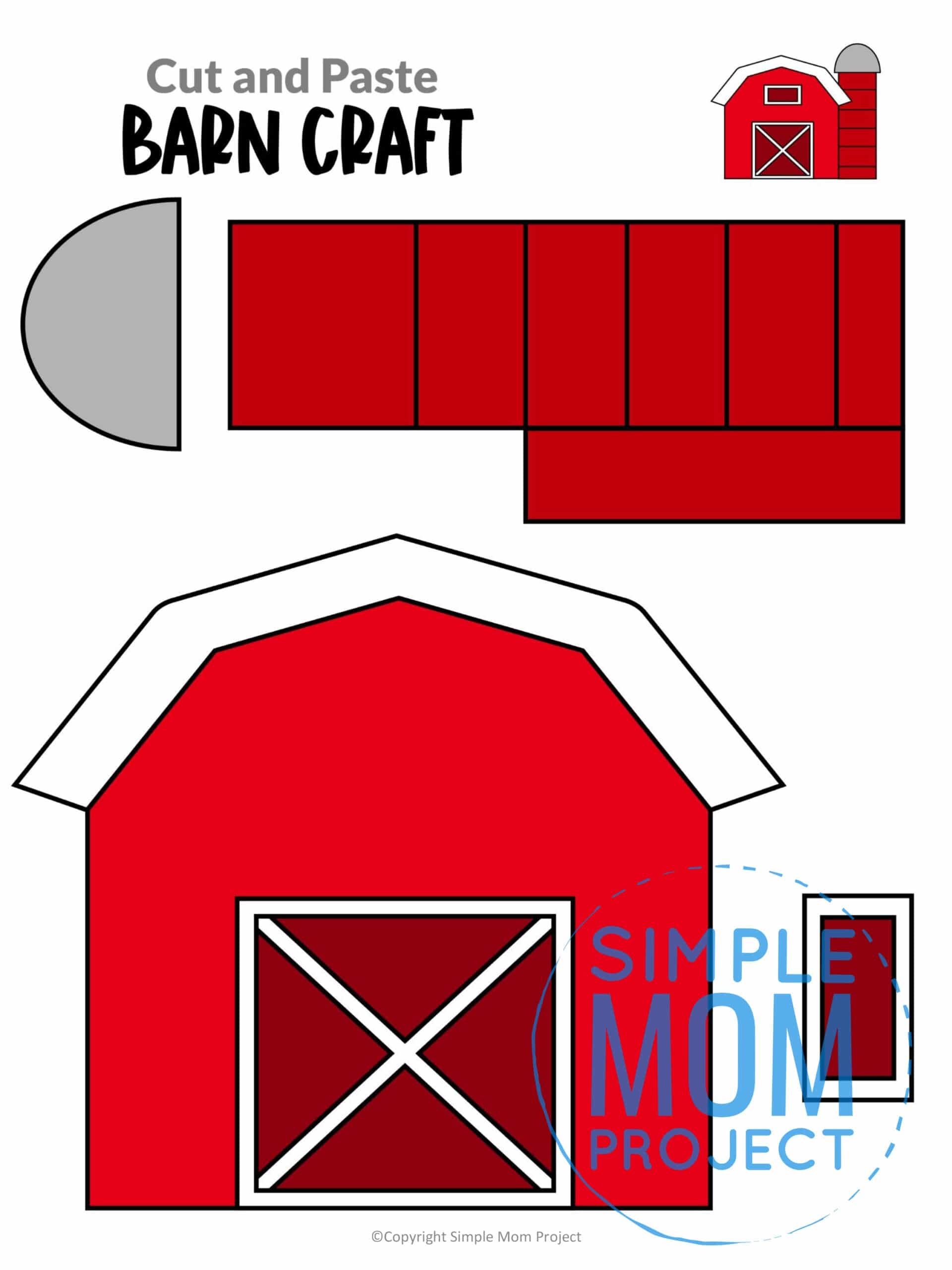 Free Printable Barn Templates