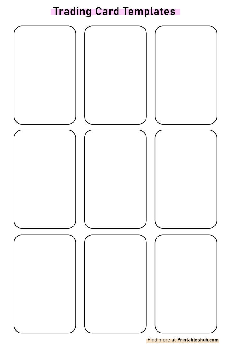 Card Printable Template Card Printable Template