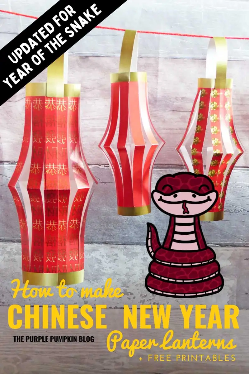 Free Printable Chinese Lantern Template Easy Paper Craft