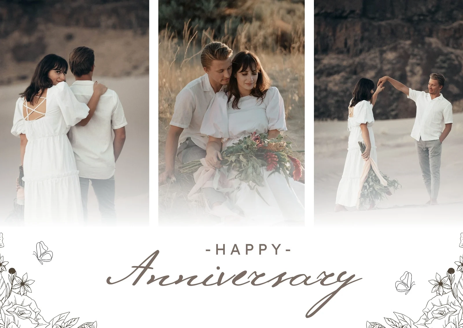 Free Printable Customizable Anniversary Card Templates Canva