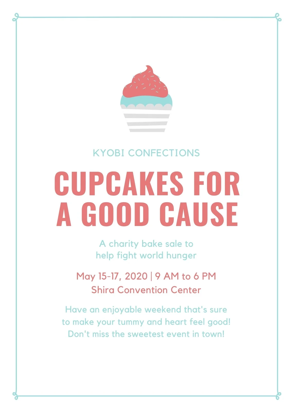 Free Printable Customizable Fundraiser Flyer Templates Canva