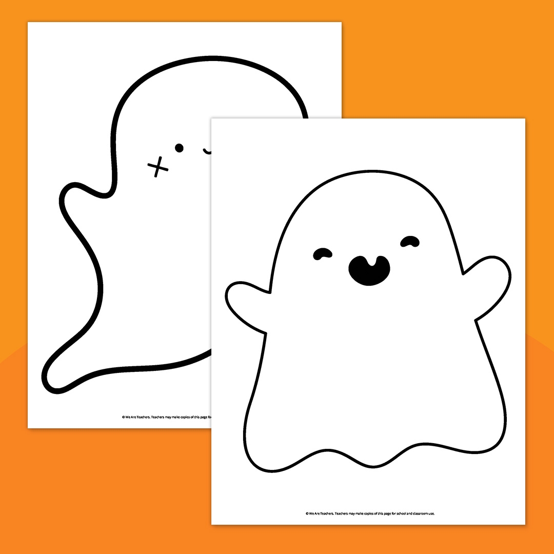 Free Printable Ghost Template For Spooky Fun Free Printable Ghost Template For Spooky Fun